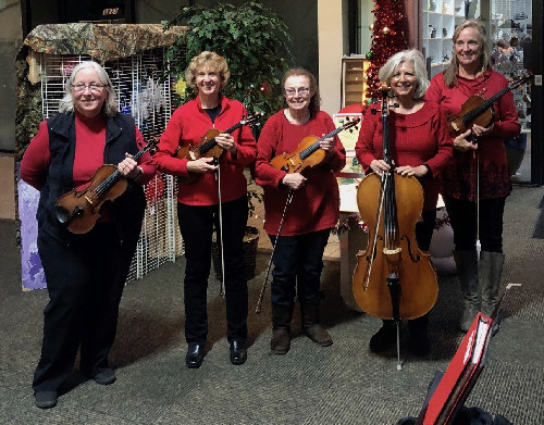 Silver Strings as
  a quintet, Dec. 14, 2021